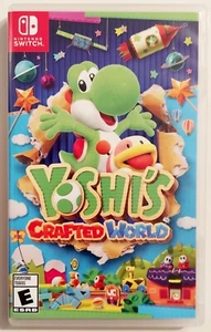 YOSHI'S CRAFTED WORLD NINTENDO SWITCH EXCELLENT CONDITION FAST SHIPPING - Picture 1 of 3