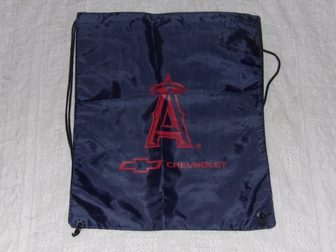 MLB LA LOS ANGELES ANGELS OF ANAHEIM & CHEVROLET STRING CINCH BACKPACK SGA NEW Cover