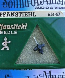 NEW Pfanstiehl 651-S7 Sapphire Needle Stylus 651D7 Synthetic RCA 126316 rmp best - Picture 1 of 5