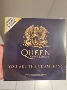 QUEEN + ADAM LAMBERT - YOU ARE THE CHAMPIONS - LTD. 7" SINGLE - OVP - Bild 1 von 3