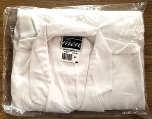 Landau Men's 5-pocket full length Lab Coat - Cat #3148 WWSC Size 48 - BRAND NEW - Picture 1 of 4