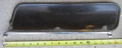 Parasol tocador tintado verde deportivo años 60 CPA varilla cromada MG Triumph Healey Foto 1 de 4