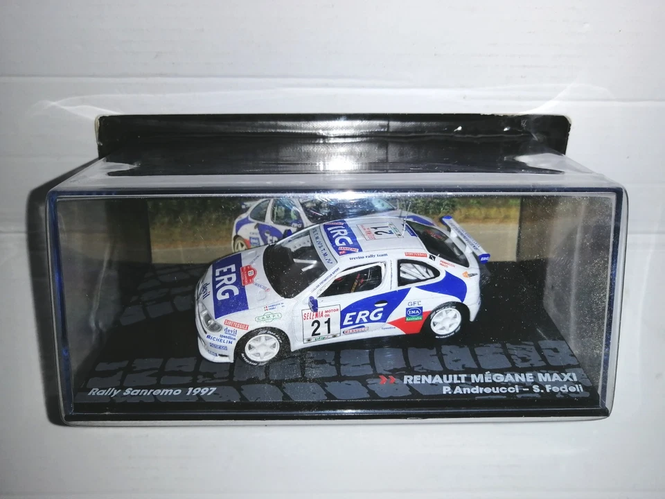 RENAULT MEGANE MAXI RALLY SANREMO 1997 SCALA 1/43 - Immagine 1 di 1