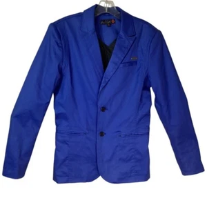 G By Guess Blue Blazer Jacket Coat - Men's Size XS - Picture 1 of 9
