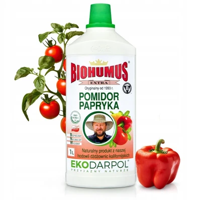 Wurmhumus Für Tomaten Und Paprika Flüssig Dünger Bio Humus Bodenverbesserer 1L - Bild 1 von 4