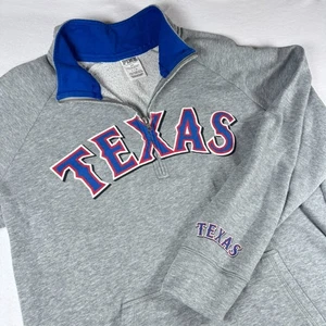 Victoria Secret ROSA Texas Rangers Camisa Suéter Mujer Talla Grande Béisbol - Imagen 1 de 7