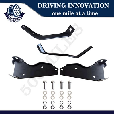 For 1964 1965 1966-1979 Ford F-100 F-250 F-350 Pickup Rear Bumper Brackets Foto 1 de 4