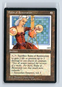 (3x) BALM OF RESTORATION – MTG Magic the Gathering Card – Fallen Empires – Rare - Picture 1 of 6
