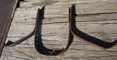 1946 1947 年 1948 年福特 FRONT BUMPER BRACKETS 原装对 1942 年超级豪华版 — 第 1/4 张图片