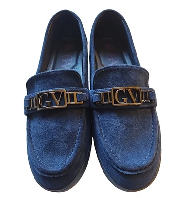 Zapato para mujer Gloria Vanderbilt azul marino imitación gamuza estilo "leigh" talla 8,5 Foto 1 de 4
