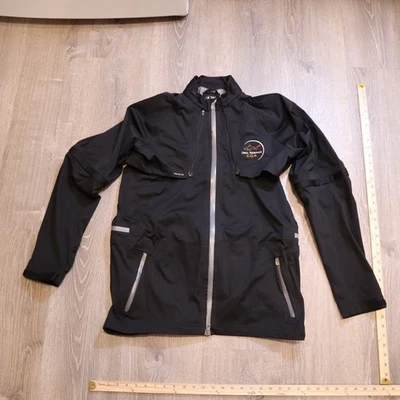 Adidas Golf Greg Norman производительности полный молнии дождевик и жилет 2 в 1 мужской L - Изображение 1 из 4