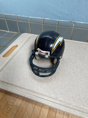 Vintage 90's San Diego / LA Chargers NFL Riddell  Mini Helmet 3 5/8 - Image 1 of 4