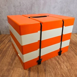 Vintage Pac A Pic 4 Person Stacking Picnic Hamper 1970s Camper Retro - Picture 1 of 22