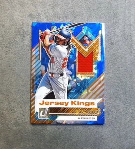 2025 Panini Donruss Baseball - Jersey Kings #JK-JW James Wood Blue Ice - Picture 1 of 2