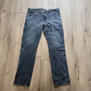 AG Adriano Goldschmied Jeans Size 38x34 The Graduate Tailored Leg Mens Dark Wash - Picture 1 of 15