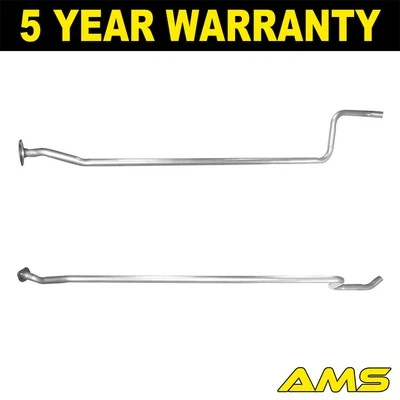 Se adapta a Peugeot 207 2006-2008 1.4 tubo de escape Euro 4 centro AMS 1717GF Foto 1 de 4