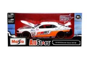 Maisto 2010 Chevy Camaro SS RS White / Orange 1/24 Diecast Car - Picture 1 of 1