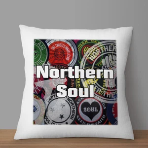 Northern Soul Cushion Cover Pillowcase Pillow Case Blues Nightclub Twisted Wheel - Picture 1 of 1
