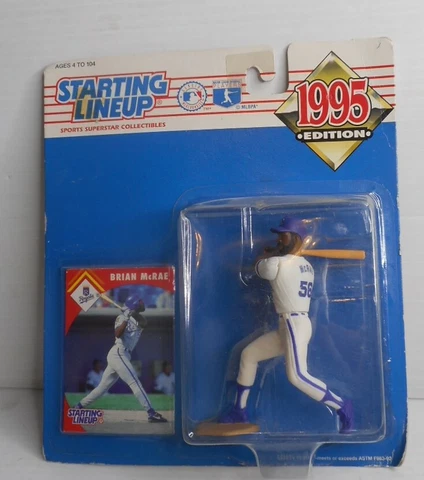 Brian McRae Kansas City Royals 1995 Starting Lineup World Series Baseball Cover