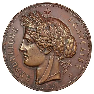 France - médaille militaire - 25ème régiment d'infanterie - Prix de tir - bronze - Foto 1 di 3