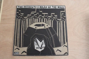 THE RESIDENTS - Mark of the mole - LP TRANSLUCENT LIGHT BROWN VINYL NMINT - Foto 1 di 3