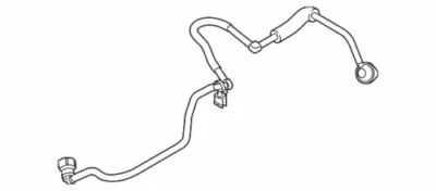 Manguera de vacío de freno CV6Z-2420-A nueva OEM Ford Focus 2013-18 Escape 14-16 MKC 15-19 Foto 1 de 2