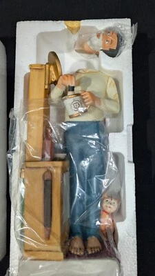 Vtg1977 HAAS Brothers Cyrus Noble The Music Man Collector's Bottle Gold Mine Ser - Image 1 of 4