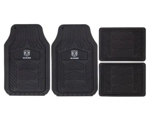 4pc DODGE RAM All Weather Pro Heavy Duty Rubber Floor Mats Set Official Licensed - Picture 1 of 3