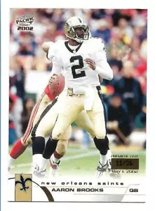 Aaron Brooks 2002 Pacific Premiere Date #271 #11/36 New Orleans Saints - Picture 1 of 2