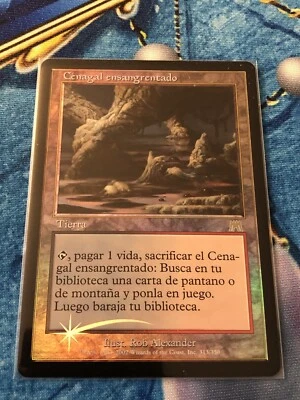Bloodstained Mire Onslaught Foil Foreign Mtg - Image 1 of 2