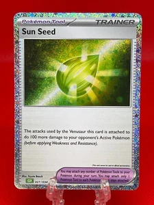 Pokemon TCG Sun Seed 027/034 CLV Classic Card Collection Holo Foil 2023 NM - Picture 1 of 2