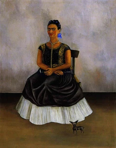 Frida Kahlo  Xolo With Me Print 11 x 14   #3767 - Picture 1 of 3