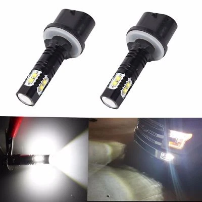 2PC 880 LED Fog/Driving Light Bulb 6000K Xenon White High Power 890 892 893 899 - Image 1 of 4