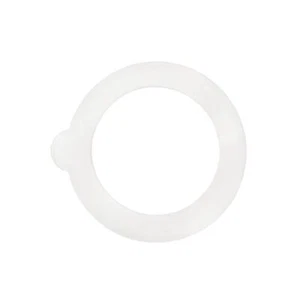 Bormioli Rocco Glass Co 6 Piece Fido Jar Replacement Gaskets 3.25" White - Picture 1 of 4