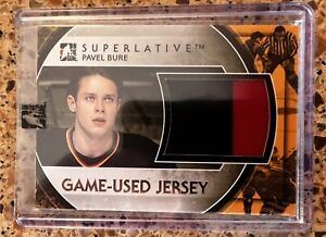 2012-13 ITG In The Game maillot or superlatif pavel Bure /9