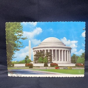 Jefferson Memorial, Washington DC… Vintage Postkarte - Bild 1 von 6