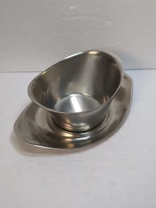 Cromargan Deutsche Edelstahl Sauciere Vintage Nachlass - Bild 1 von 7