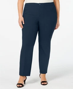 Charter Club Plus Size Straight-Leg Pants - Picture 1 of 3