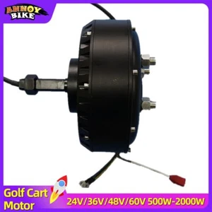 Golf Cart Motor 24V 36V 48V 60V 500W 800W 1000W 2000W 1500W Brushless DC Power - Picture 1 of 7