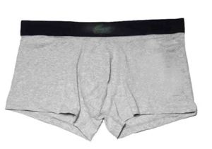 Boxer uomo Lacoste nuovo senza etichette un paio slip cotone spandex grigio uomo taglia XL - Foto 1 di 3