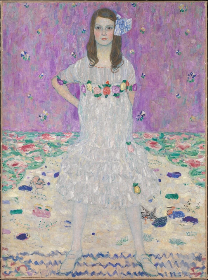 Portrait of Mäda Primavesi : Gustav Klimt : Archival Quality Art Print Foto 1 de 1