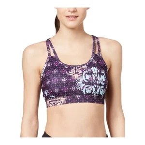 Gaiam Damen XS lila Criss Cross Med Unterstützung Active Yoga Lena Sport-BH - Bild 1 von 7