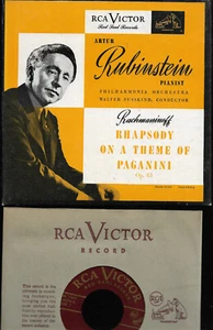 RCA VICTOR Single-Box : Artur Rubinstein - Rachmaninoff Rhapsody on Paganini - Bild 1 von 3
