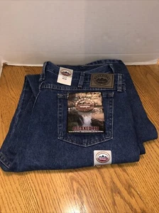 WRANGLER BLUE RIDGE ABBIGLIAMENTO AZIENDA VESTIBILITÀ RILASSATA 38 X 36 NUOVO CON ETICHETTE. - Foto 1 di 9