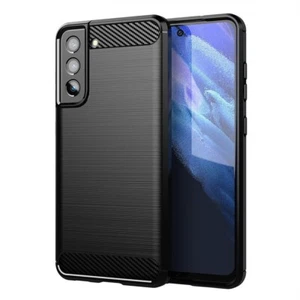 Custodia protettiva ultrasottile morbida fibra di carbonio per Samsung Galaxy S21 FE 5G - Foto 1 di 1