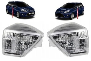 PAIR / SET MIRROR TURN SIGNAL INDICATOR LAMPS for FORD C-MAX 2010-2019 - Picture 1 of 8