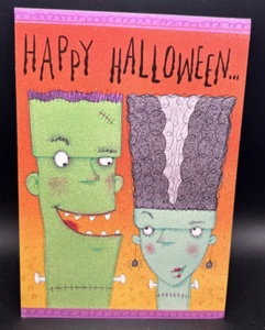 Happy Halloween Greeting Card w/Envelope - Picture 1 of 3