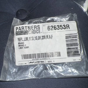 Limit Switch with Manual Reset 230F, 626353R - Picture 1 of 3