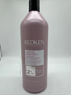 Redken Volume Injection Conditioner Lightweight Ph Balance Hair 33.8 COMBINESHIP - Image 1 of 4