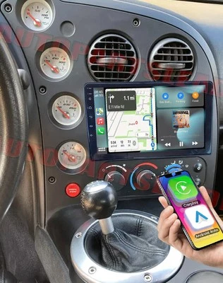 For Dodge Viper 2003 2004-2006 Carplay Android 13 Car Stereo Radio GPS Navi WIFI - Image 1 of 4